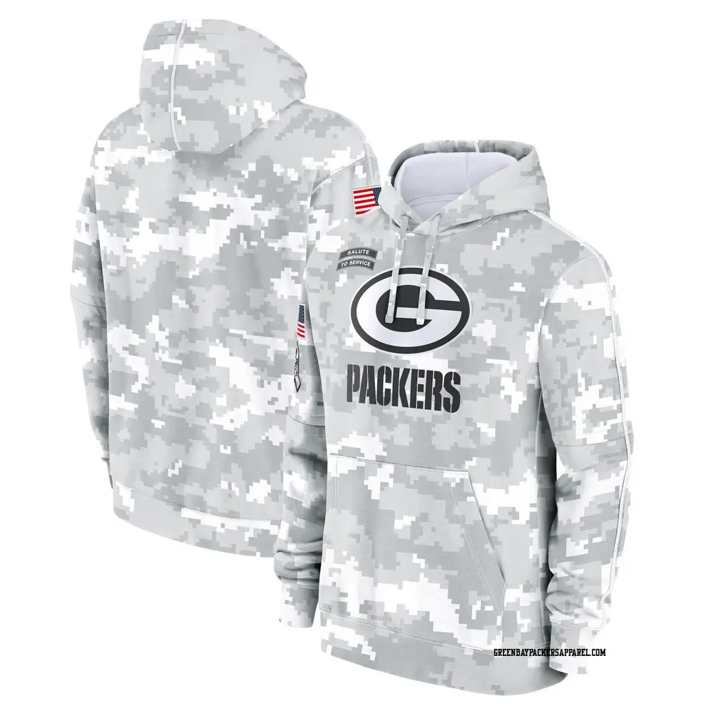 Green Bay Packers Salute to Service Hoodies Sweatshirts Packers Store