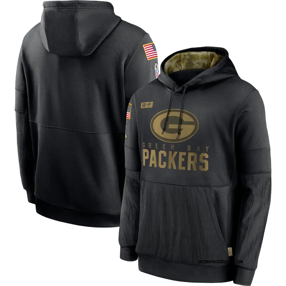 Green Bay Packers Salute to Service Hoodies Sweatshirts Packers Store