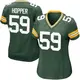 Game Green Women's Ty'Ron Hopper Green Bay Packers Team Color Jersey