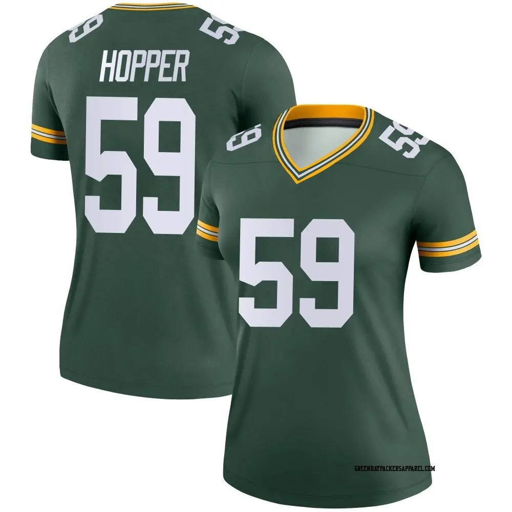 Legend Green Women's Ty'Ron Hopper Green Bay Packers Jersey