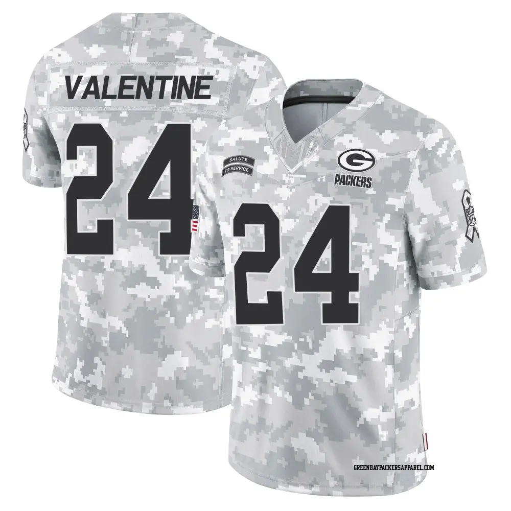 Carrington Valentine Jersey for Men Women and Kids Packers Store