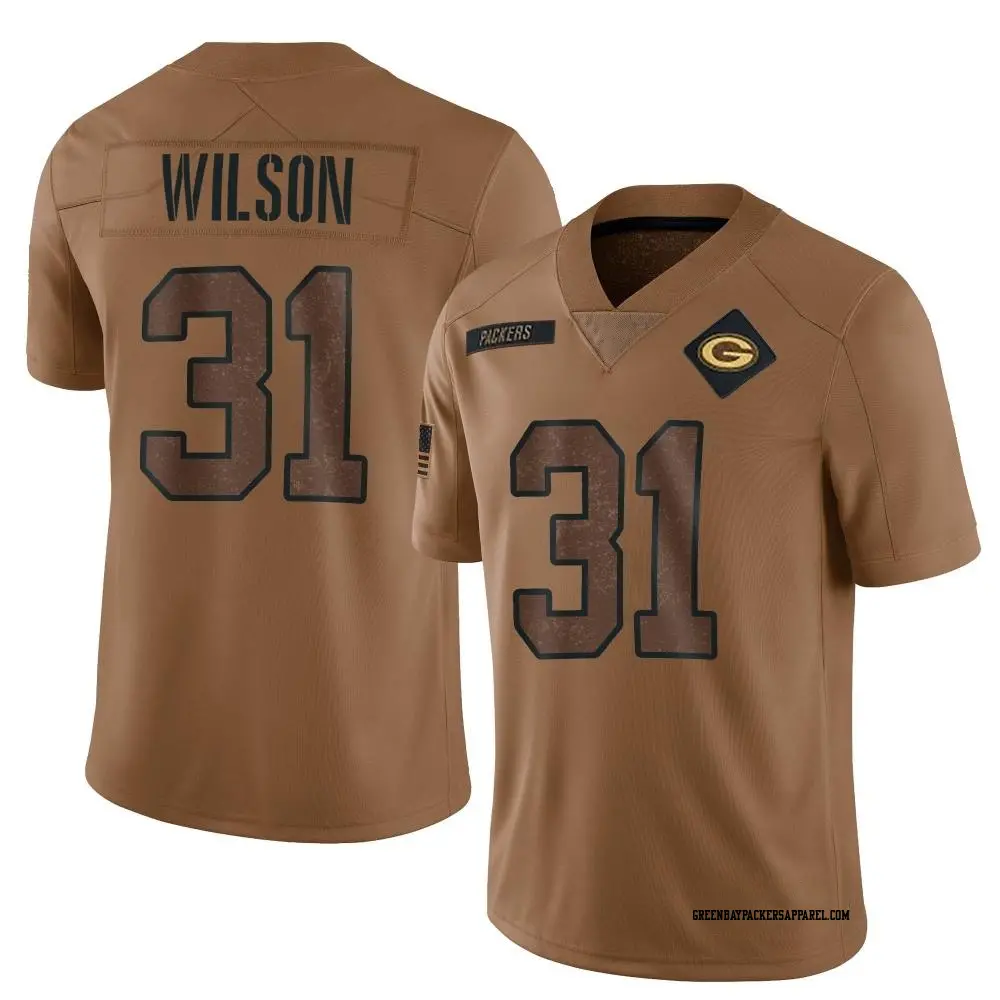 Limited Camo Men s Emanuel Wilson Green Bay Packers 2019 Salute to Service Jersey Packers Store